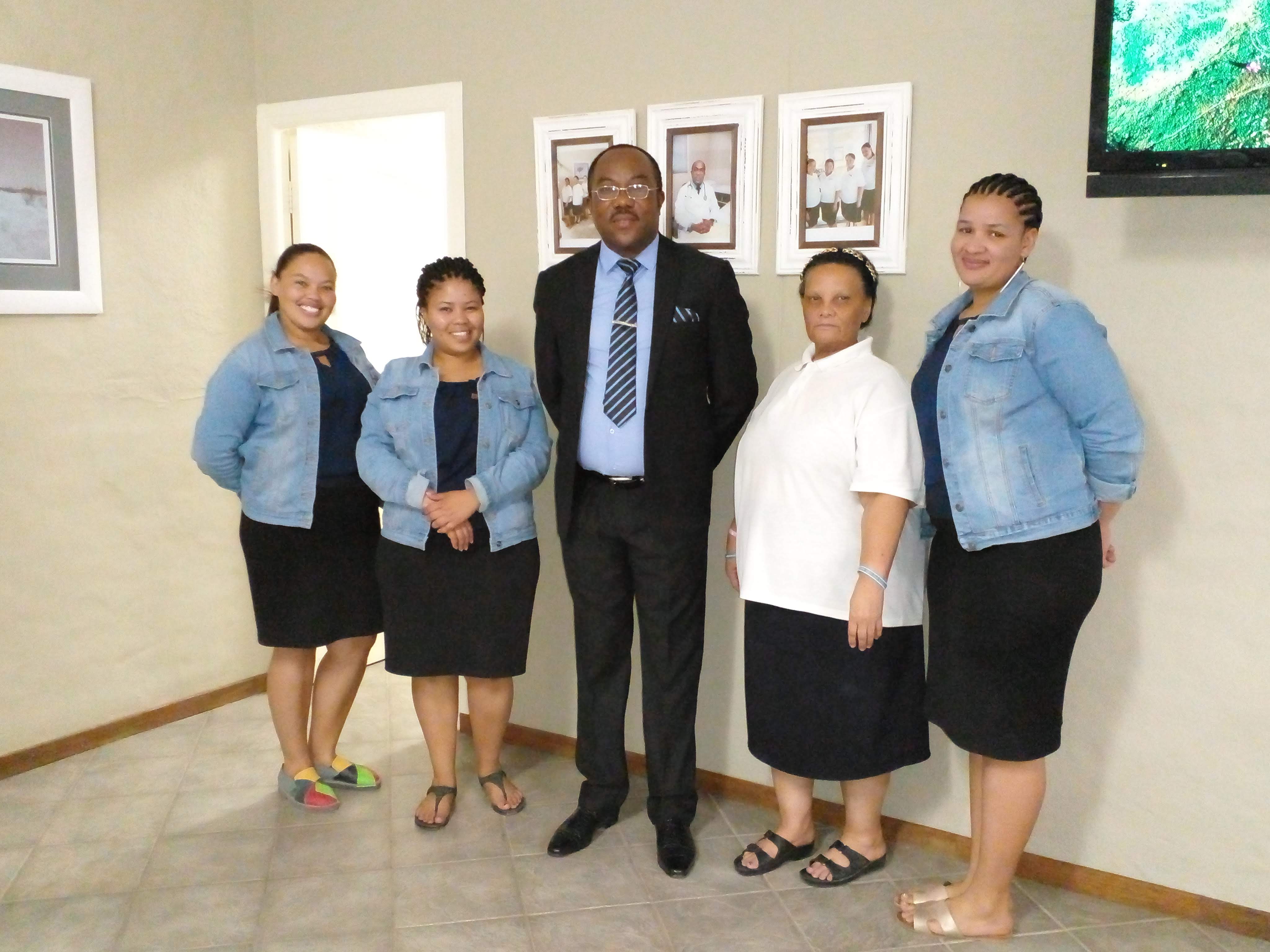 Hardap Family Practice team group photo